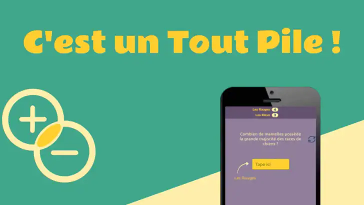 Le Tout Pile : quiz entre amis feature graphic