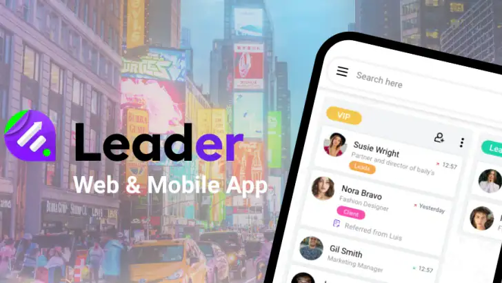 LEADer:CRM, prospects & ventes feature graphic