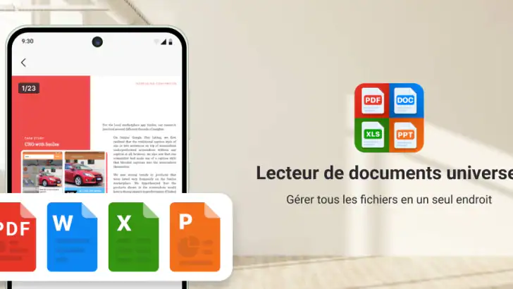 Lecteur de Documents feature graphic