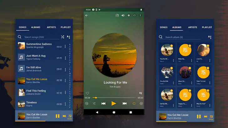 Lecteur de musique feature graphic
