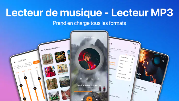 Lecteur de musique hors ligne feature graphic
