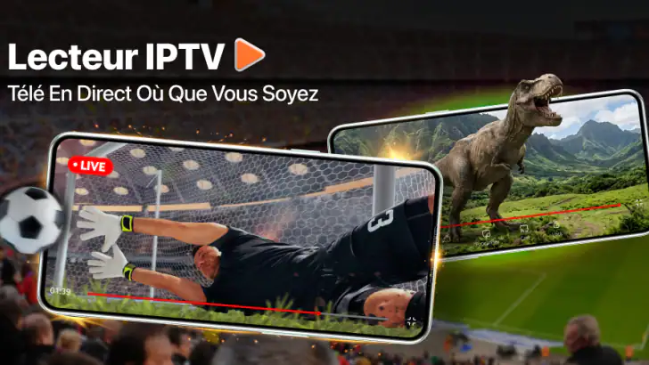 Lecteur IPTV, TV en direct feature graphic