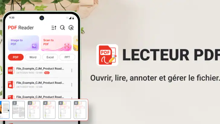 Lecteur PDF & Visionneuse feature graphic