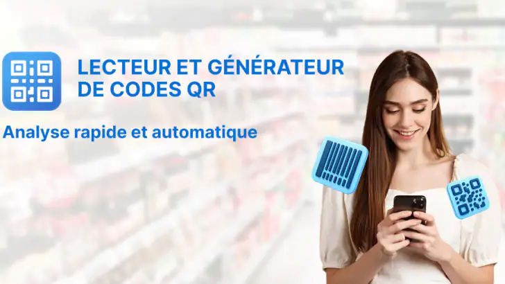 Lecteur QR : Scan intelligent feature graphic