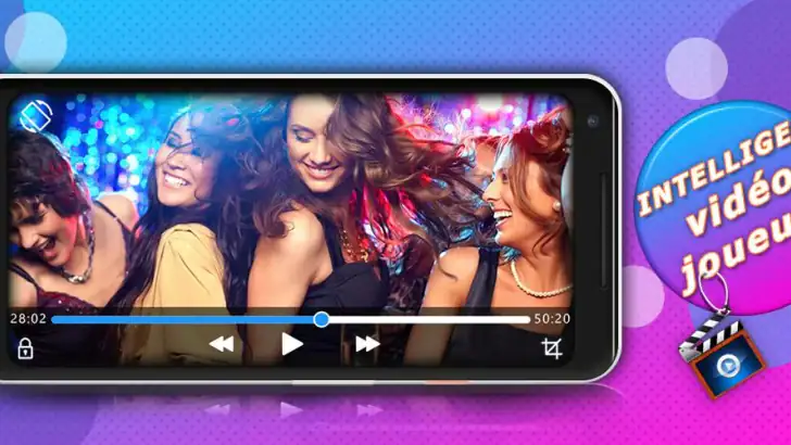 Lecteur vidéo ultra hd feature graphic