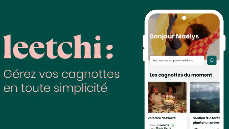 Leetchi - la cagnotte en ligne feature graphic