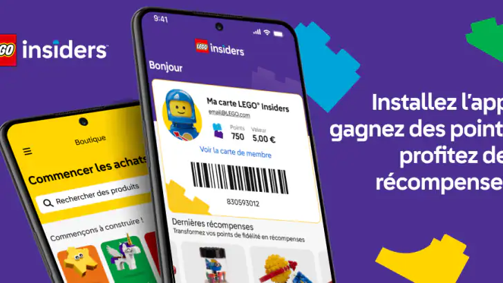 LEGO® Insiders: Shop & Rewards feature graphic