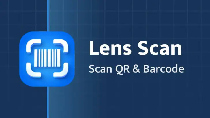 Lens Scan - Scanner Rapide feature graphic