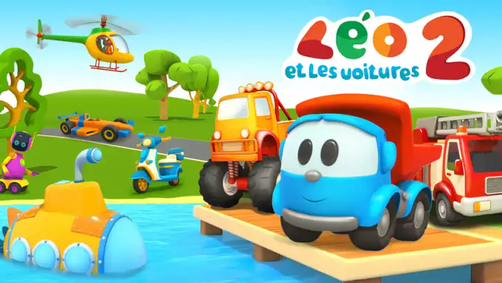 Leo et Voitures 2: Jeux Enfant feature graphic