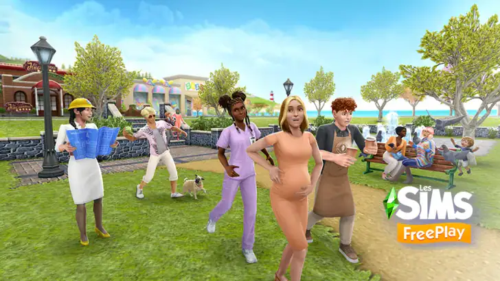 Les Sims™  FreePlay feature graphic