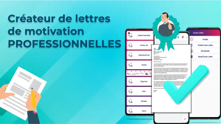 Lettre de motivation feature graphic