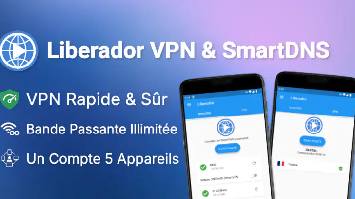 Liberador - VPN & SmartDNS feature graphic