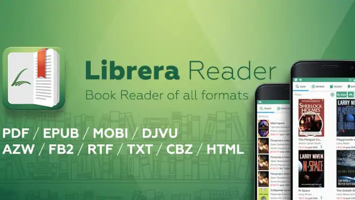 Librera: EPUB & PDF Reader feature graphic