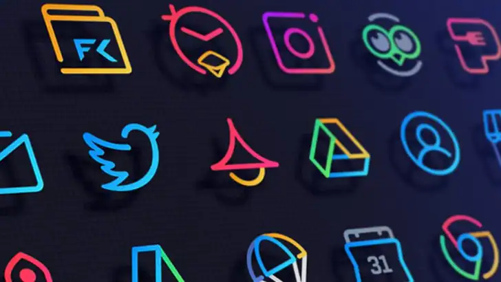 LineX Icon Pack feature graphic