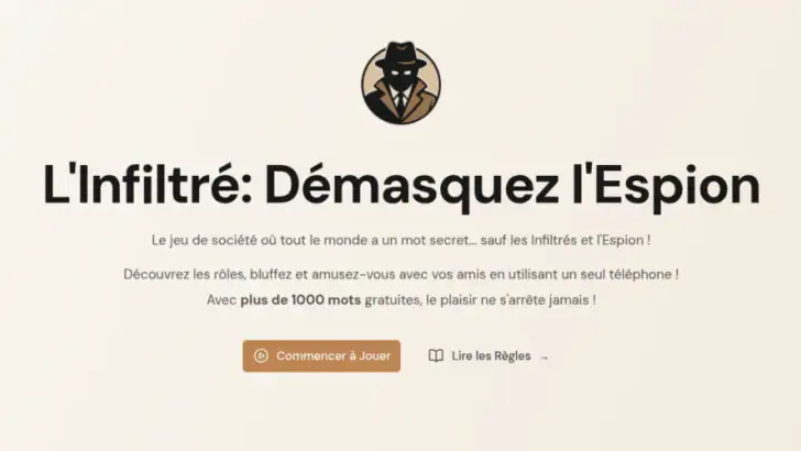 L'Infiltré: Démasquez l'Espion feature graphic