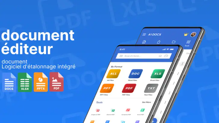 Lire la DOC - DOCX, XLSX, PDF feature graphic