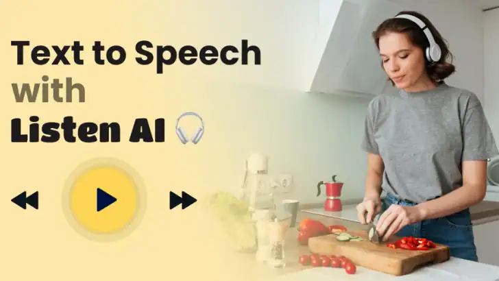 Listen AI : Texte en Voix feature graphic