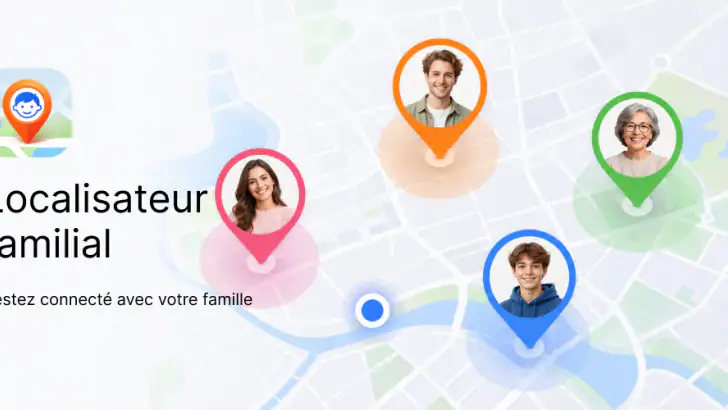 Localisateur familial GPS feature graphic