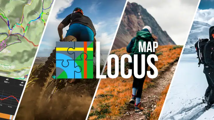 Locus Map navigation outdoor feature graphic