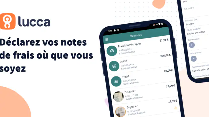 Lucca Notes de frais feature graphic