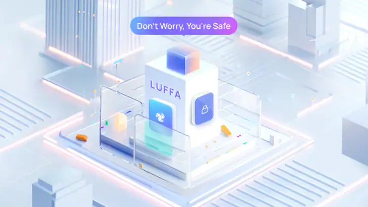Luffa:Chat Crypté et Sécurisé feature graphic
