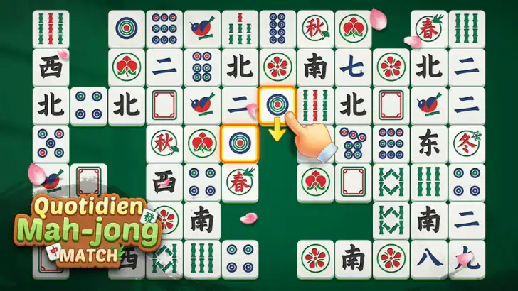 Mah-jong Match Quotidien feature graphic