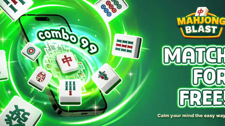 Mahjong Blast feature graphic