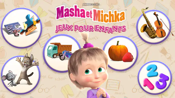 Masha et Michka Jeux de Bébé ! feature graphic