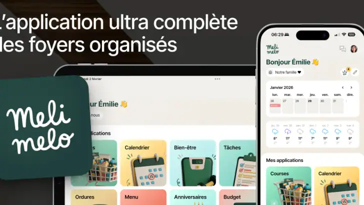 Melimelo - Gestion de foyer feature graphic