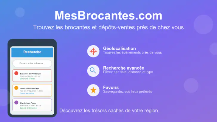 Mes Brocantes feature graphic
