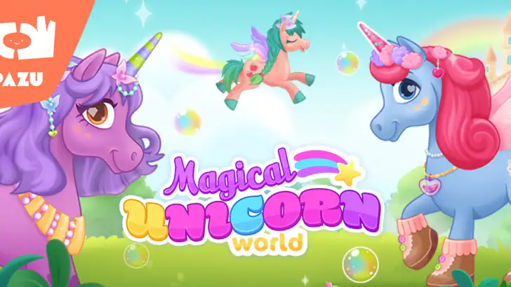 Mes jeux de mode Licorne 2 feature graphic