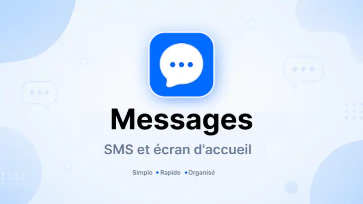 Messages : SMS feature graphic