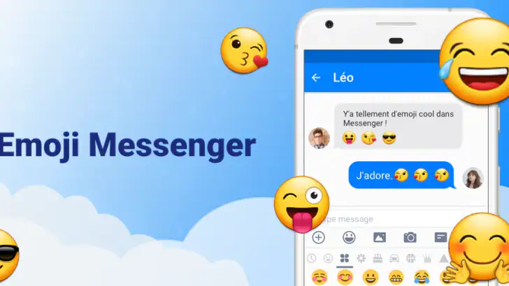 Messenger - Application de SMS feature graphic