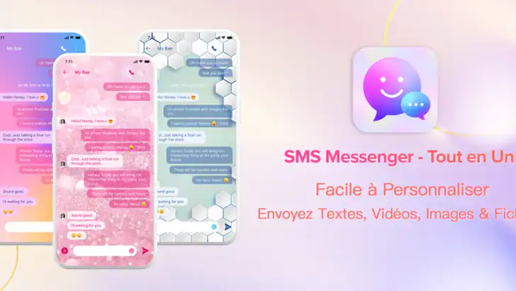 Messenger - Color SMS feature graphic