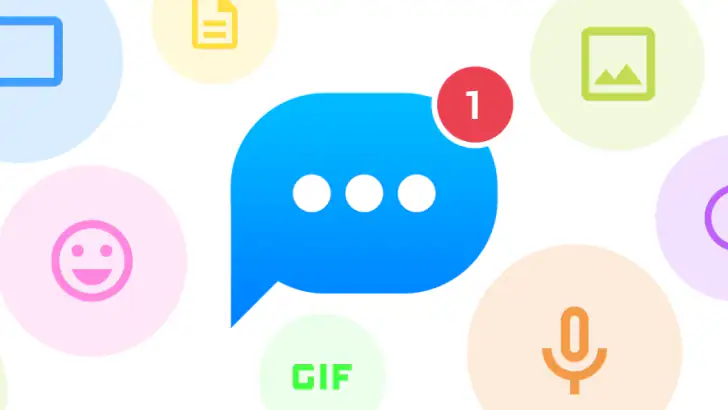 Messenger SMS - Messages texte feature graphic