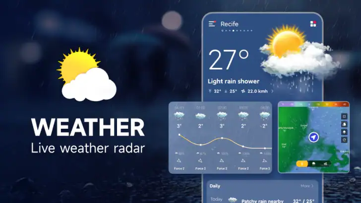 Météo - Meteored France feature graphic