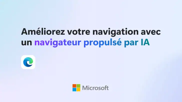 Microsoft Edge: navigateur IA feature graphic