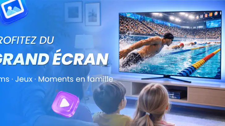 Miroir d'écran pour Smart TV feature graphic