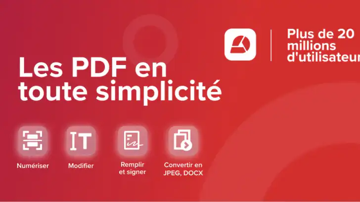 MobiPDF: scanner & éditeur PDF feature graphic