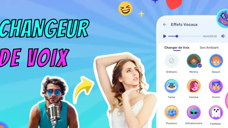 Modificateur de Voix feature graphic