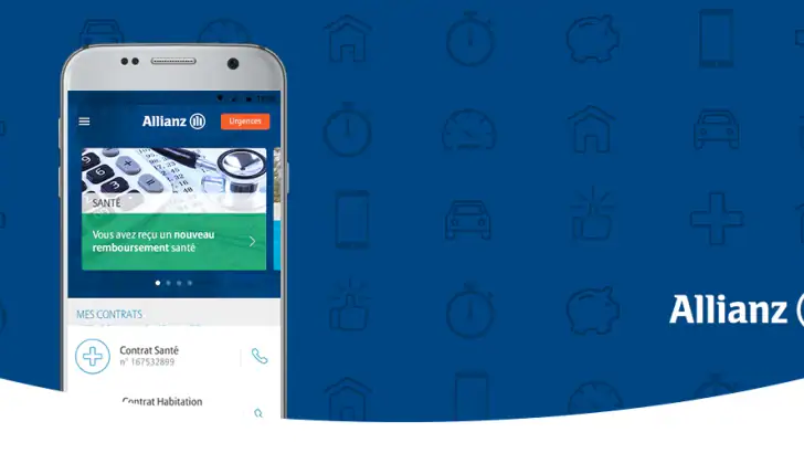 Mon Allianz mobile feature graphic