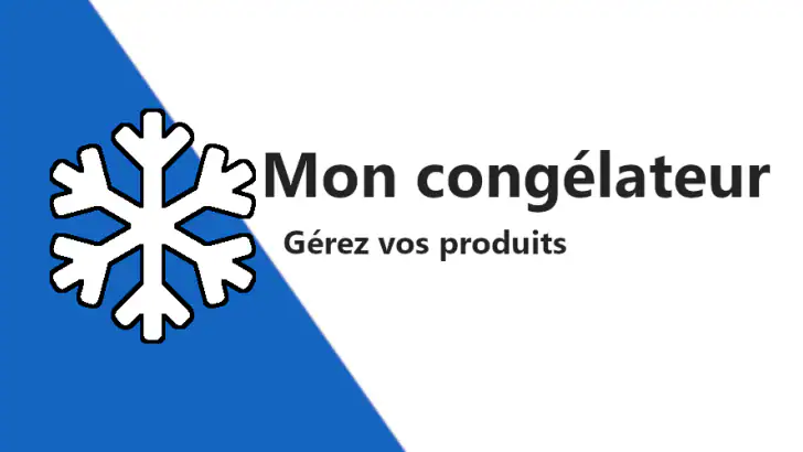 Mon Congélateur feature graphic
