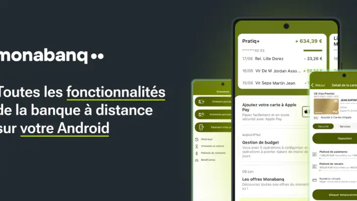 Monabanq - Banque en ligne feature graphic