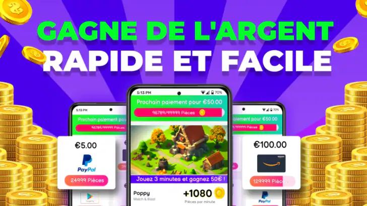 MONEY CASH - Faire de l'argent feature graphic