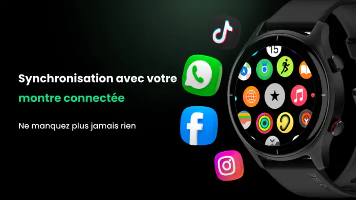 Montre Connectée - BT Notifier feature graphic