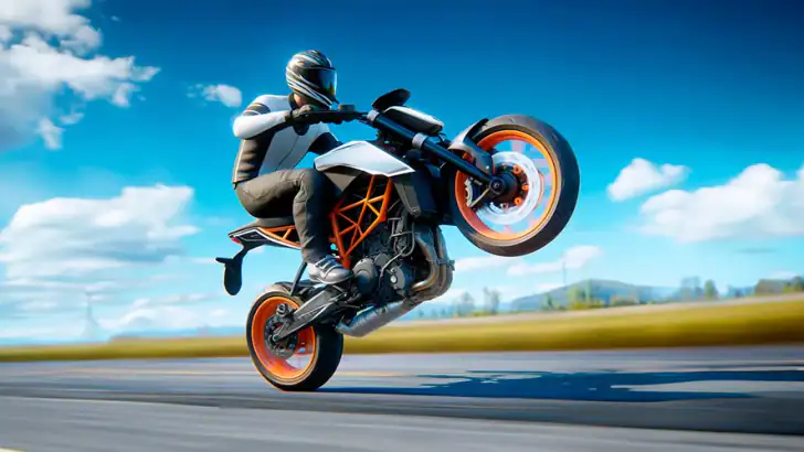 Motorcycle Real Simulator feature graphic