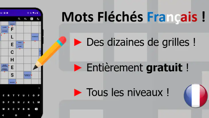 Mots Fléchés Français feature graphic