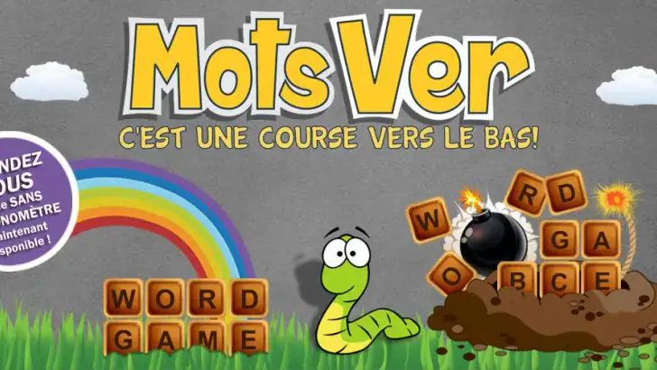 Mots Ver - Jeu de mots amusant feature graphic