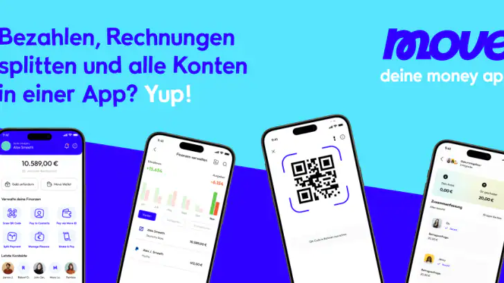 MovePayment – your money app! feature graphic