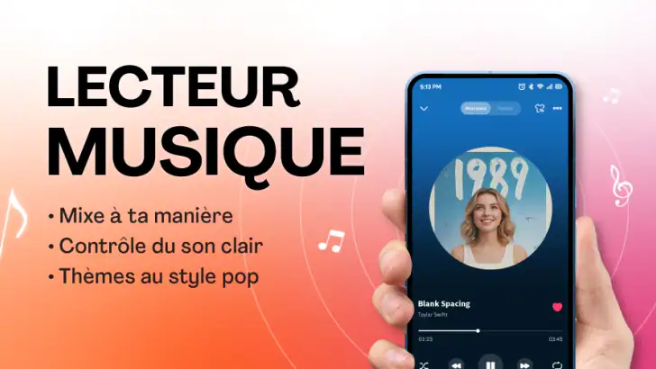 Musique & Égaliseur feature graphic